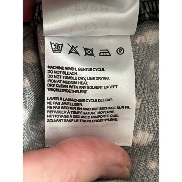 Farm Rio x Anthropologie Tucker Paperbag Pants Tropical Fruit Black Size XS $178 - Picture 12 of 14